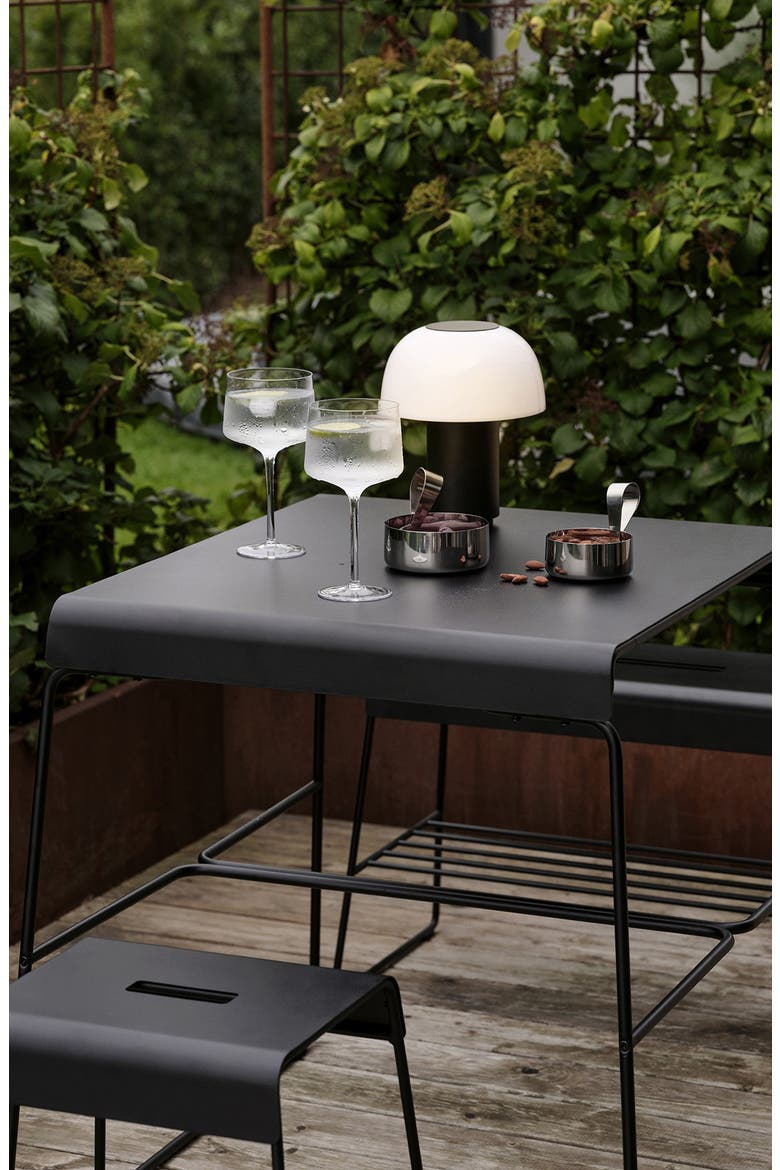Harvest Moon Indoor/Outdoor Lamp, Alternate, color, BLACK
