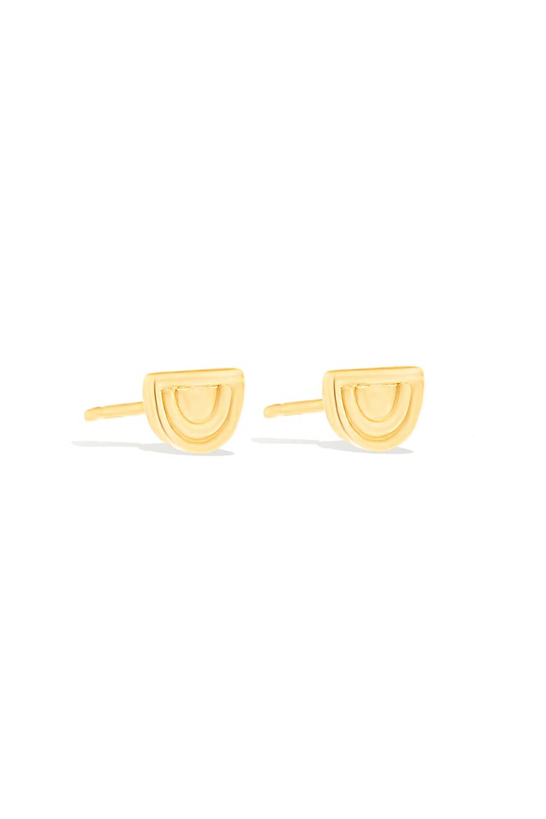 Edge Ferris Wheel Stud Earring, Alternate, color, Gold