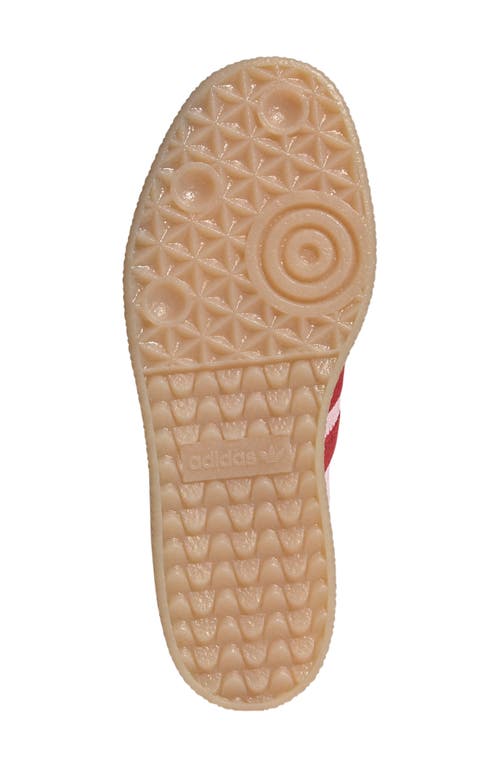 Adidas Originals Adidas Sambae Sneaker In Clear Pink/scarlet/gum 3
