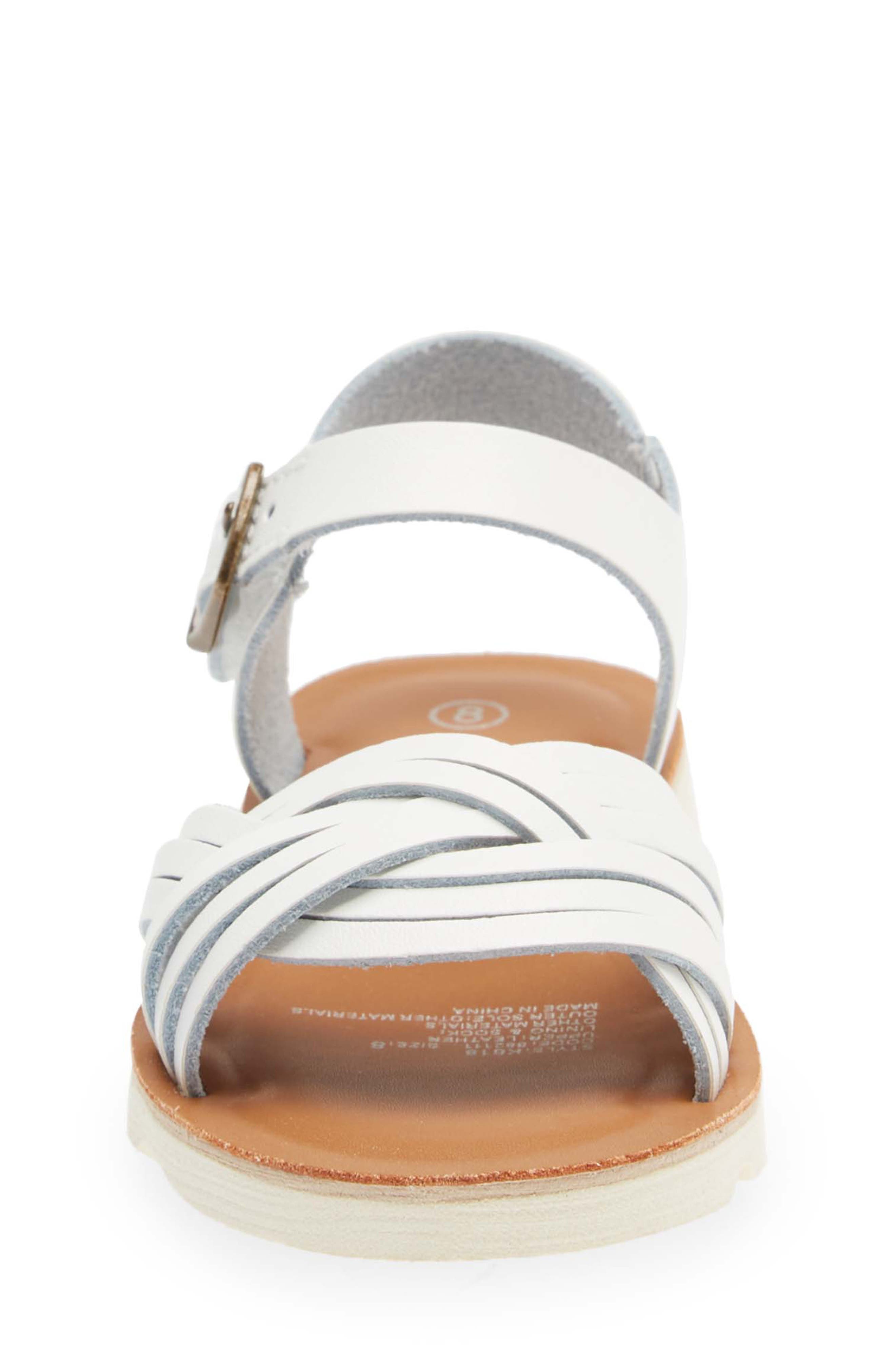 L'AMOUR Athena Sandal, Alternate, color, White