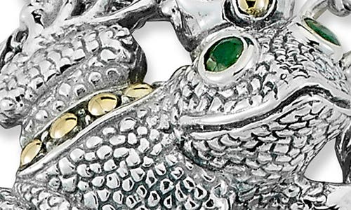 Samuel B. Prince Frog Pendant Necklace In Multi