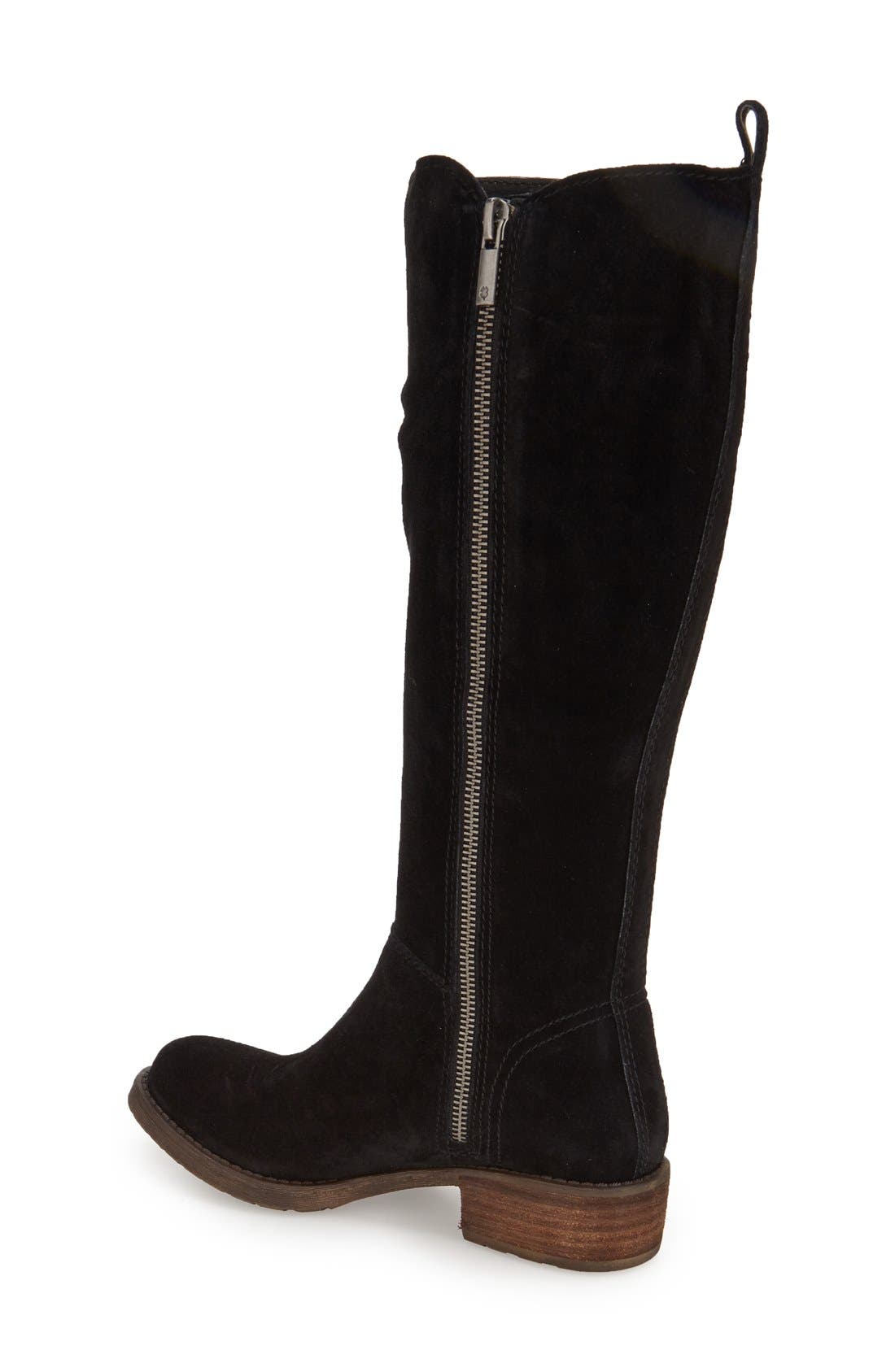 Lucky Brand 'Desdie' Tall Boot, Alternate, color, 