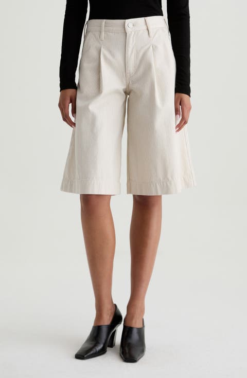 Riya High Waist Stripe Culotte Pants