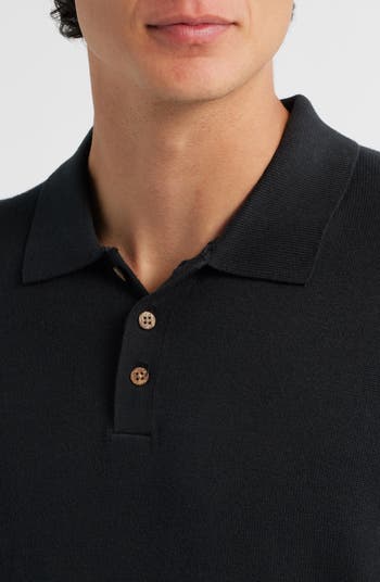 Feather Organic Cotton Polo Sweater