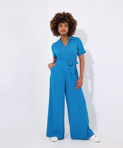 Zip Front Jumpsuit