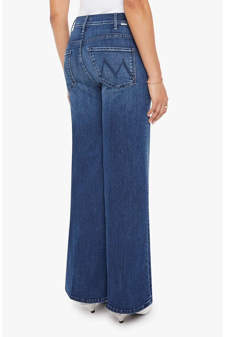 The Lil' Hustler Roller Skimp High Waist Wide Leg Jeans, Alternate, color, HEIRLOOM
