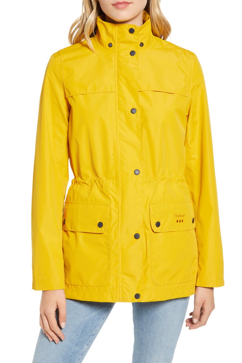 Drizzel Waterproof Hooded Raincoat, Alternate, color, CANARY YELLOW