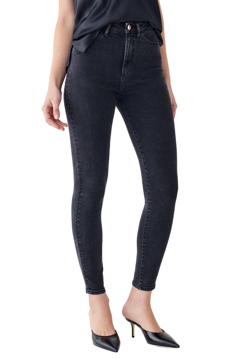 x Marianna Hewitt Instasculpt Chrissy Ultra High Waist Ankle Skinny Jeans, Main, color, CAMARILLO