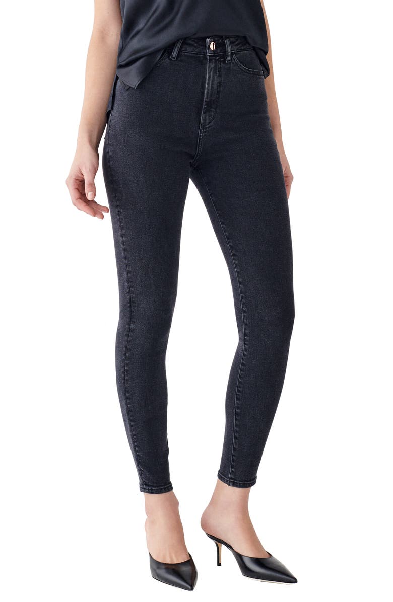 DL1961 x Marianna Hewitt Instasculpt Chrissy Ultra High Waist Ankle Skinny Jeans, Main, color,