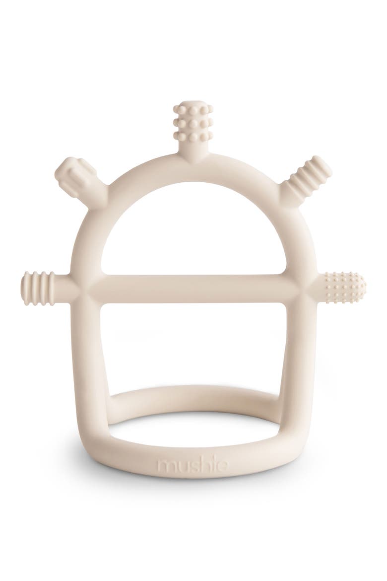 No Drop Sensory Teether Toy, Main, color, SHIFTING SAND