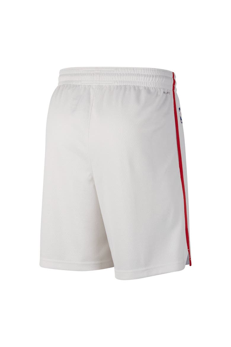 Men's Nike White Philadelphia 76ers 2022/23 City Edition Swingman Shorts, Alternate, color, White