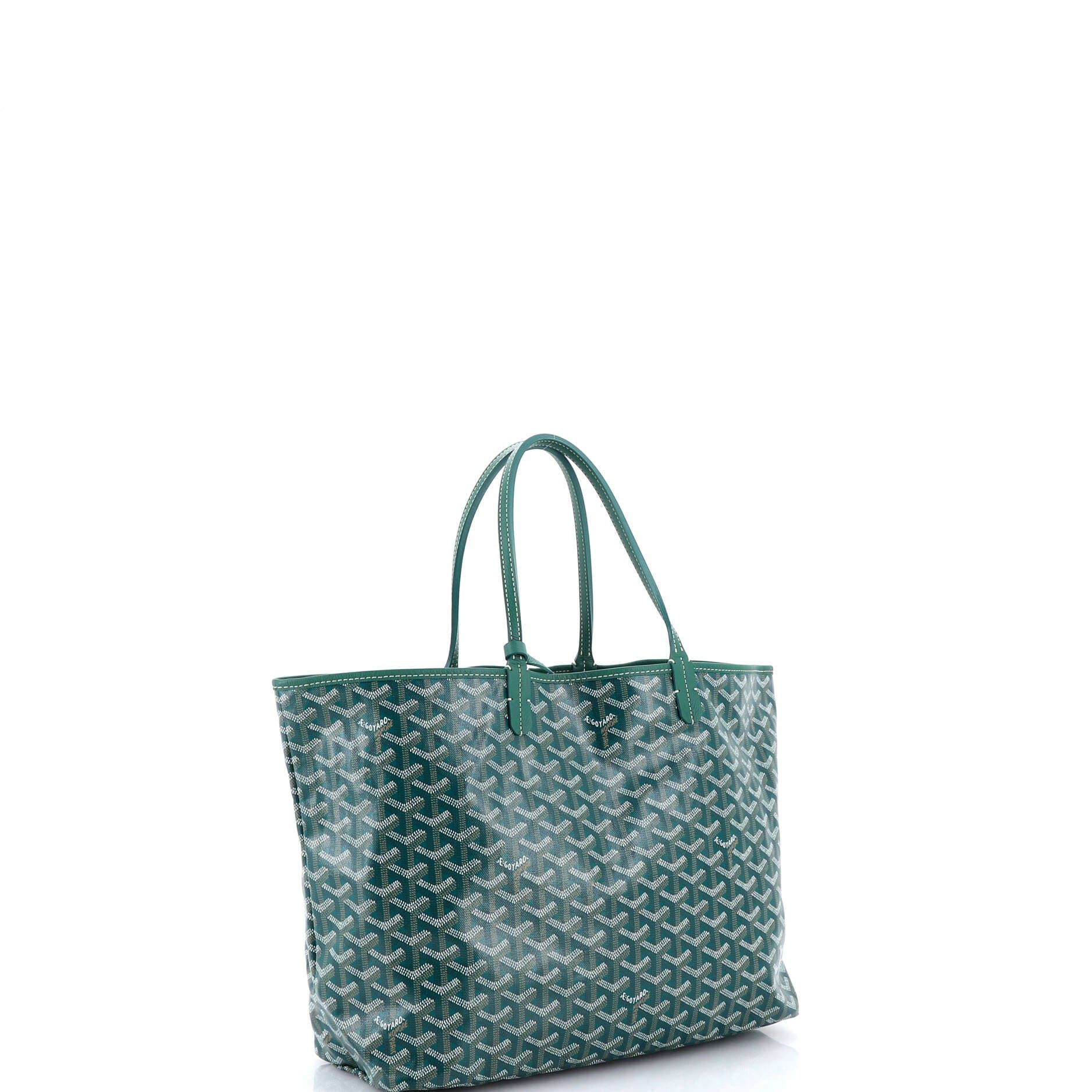 Pre-Owned Goyard Saint Louis Tote Coated Canvas PM, Alternate, color, Green