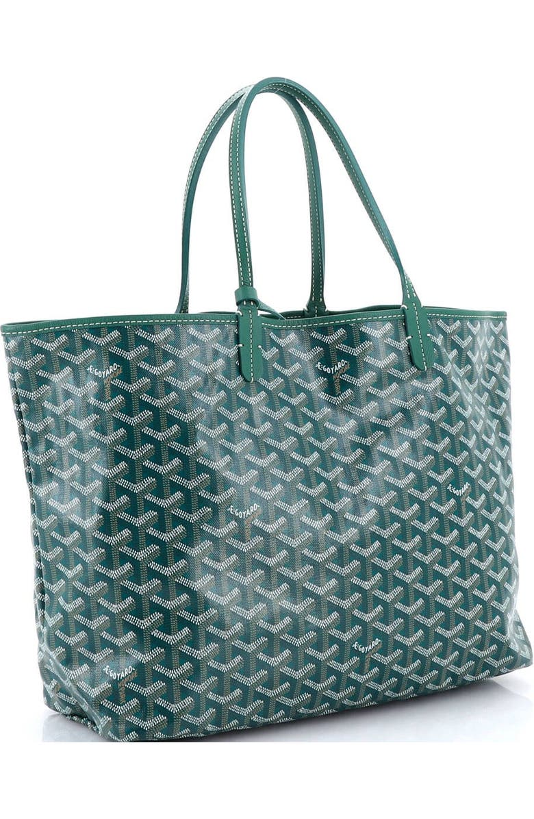 Pre-Owned Goyard Saint Louis Tote Coated Canvas PM, Alternate, color, Green