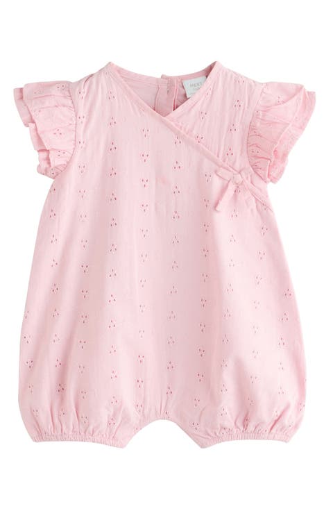 Cotton Eyelet Romper (Baby)