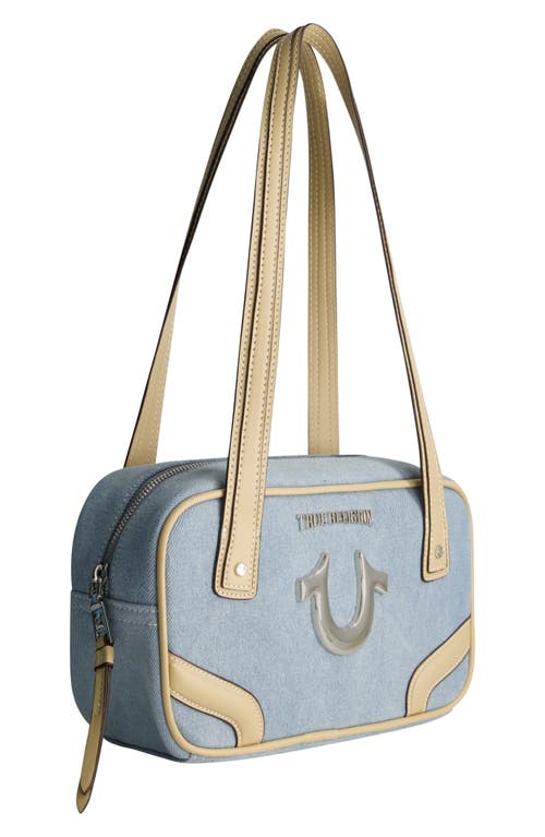 True Religion Logo Bowling Satchel Bag