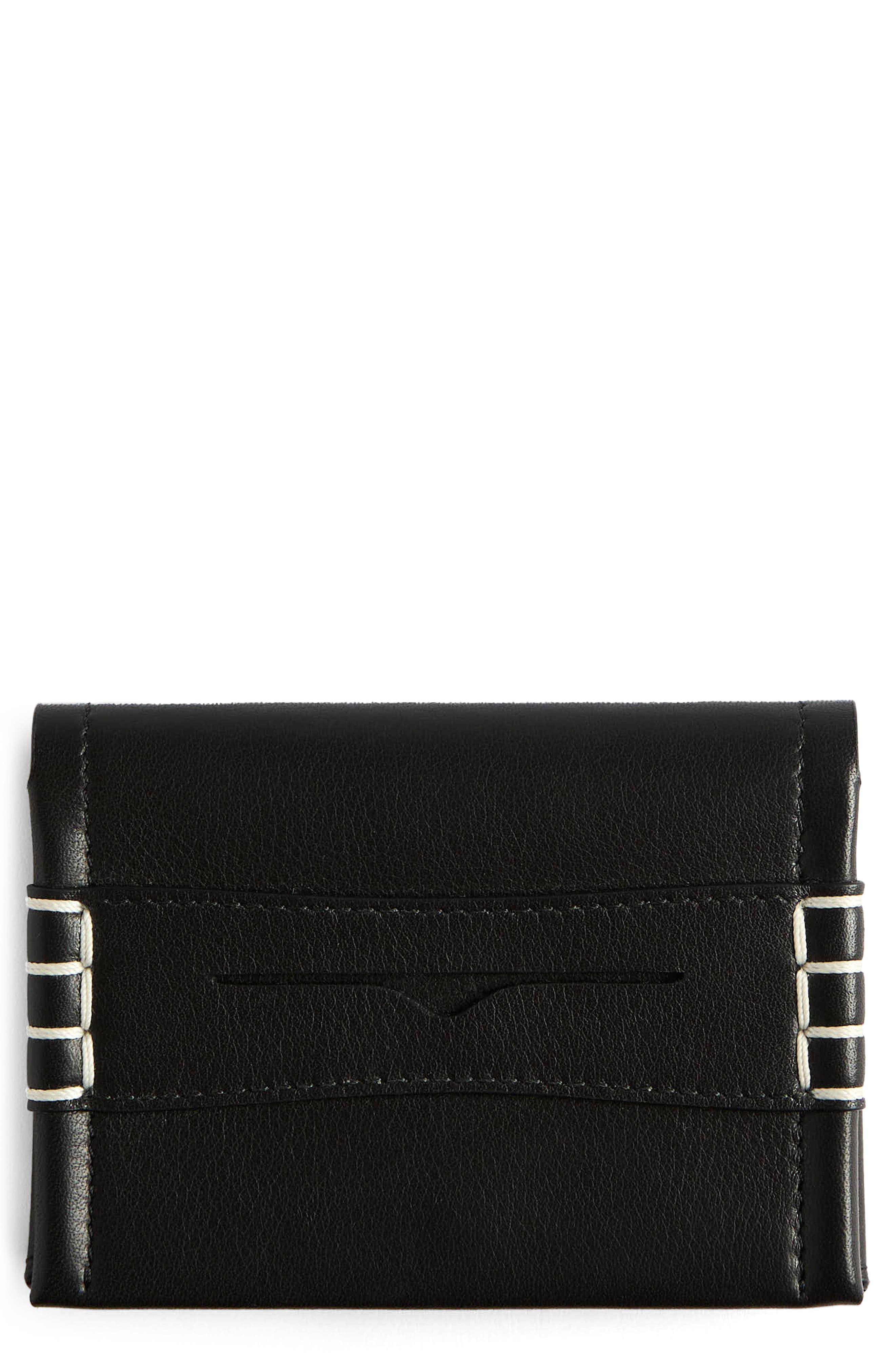 Loafer Leather Bifold Card Holder