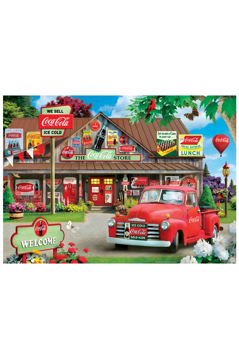 Coca-Cola Store 1000 Piece Jigsaw Puzzle, Alternate, color, Multicolor