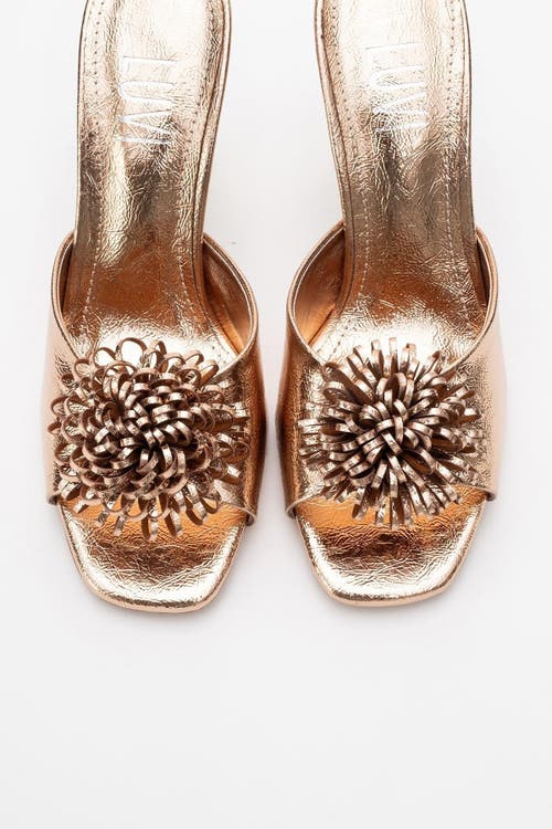 Prologue Shoes Shana Floral Stiletto Heel Mule