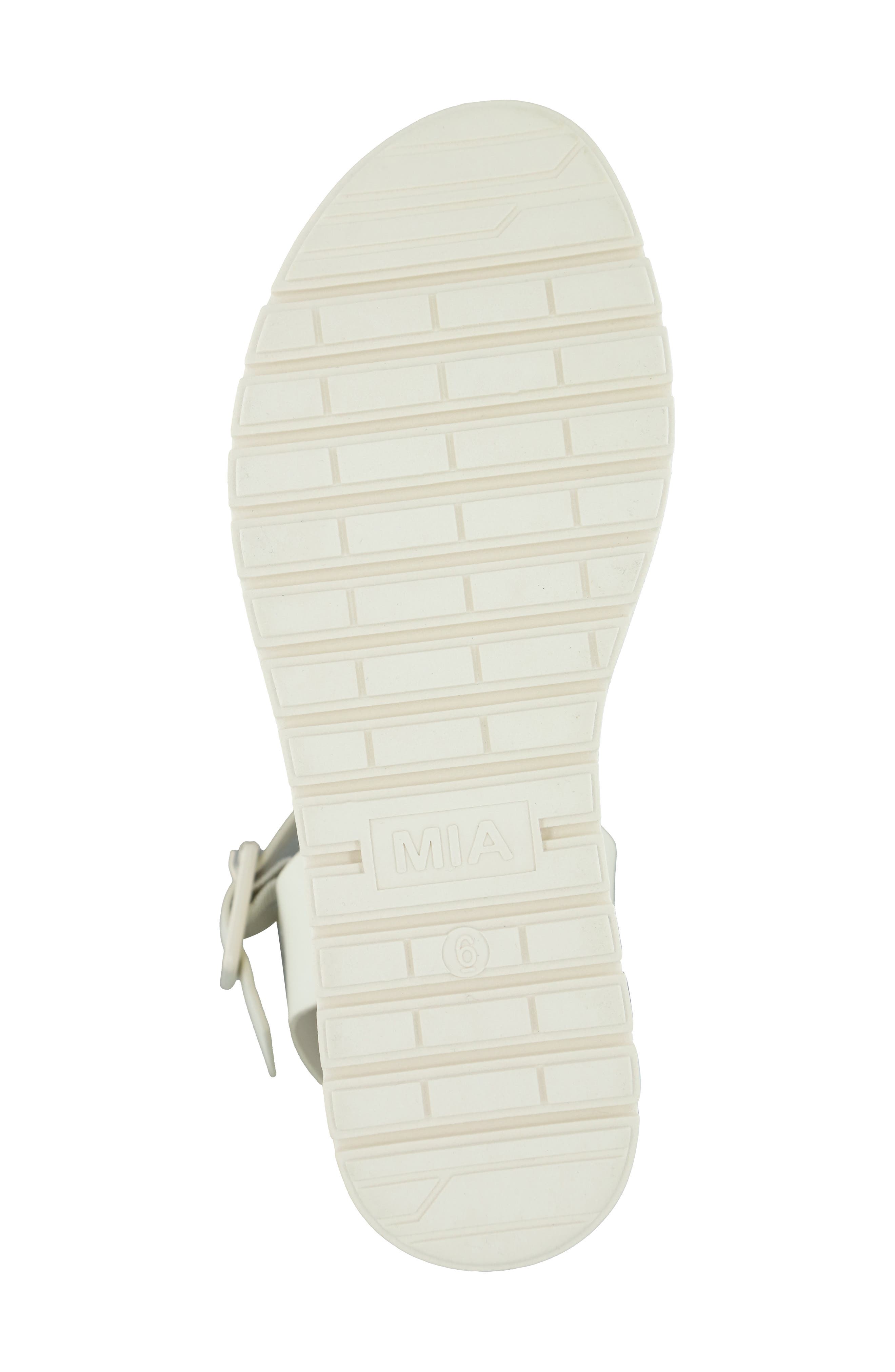 Kayci Platform Sandal, Alternate, color, BONE BURNI