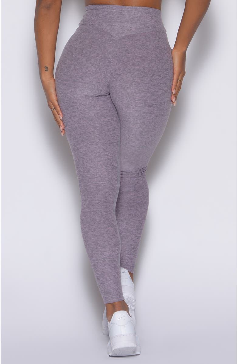 Bombshell Sportswear V Active Leggings, Alternate, color, Lilac Grey