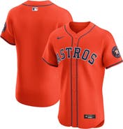 Nike Men's Nike Orange Houston Astros Alternate Elite Jersey