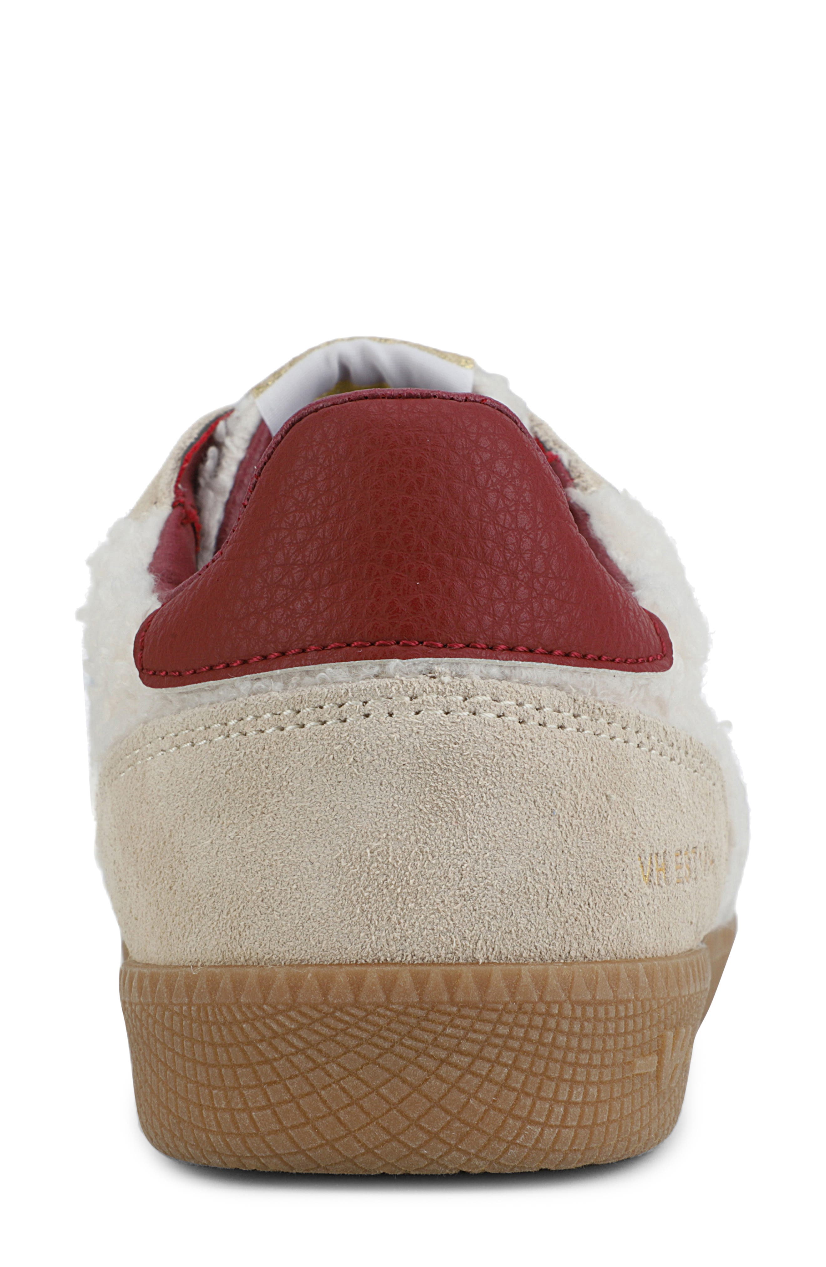 Vintage Havana Dreamer Faux-Shearling & Leather Sneaker, Alternate, color, Natural/ Beige