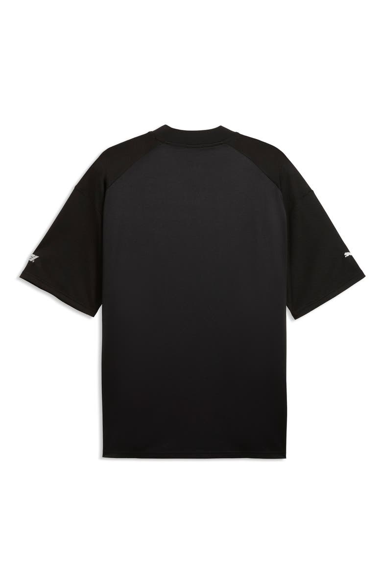 PUMA Formula 1<sup>®</sup> Lifestyle Short Sleeve Jersey, Alternate, color, Puma Black