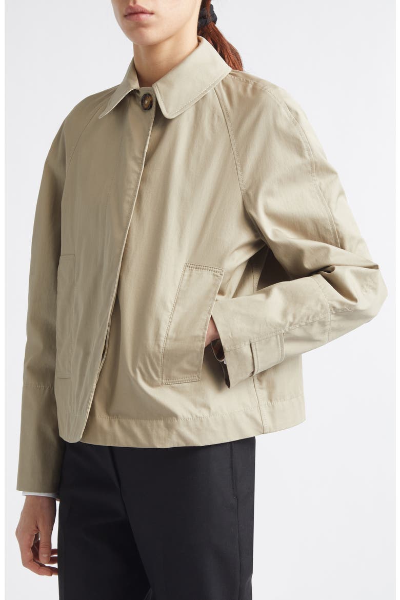 Tickhill Water Resistant Tropical Gabardine Jacket, Alternate, color, SALTMARSH BEIGE