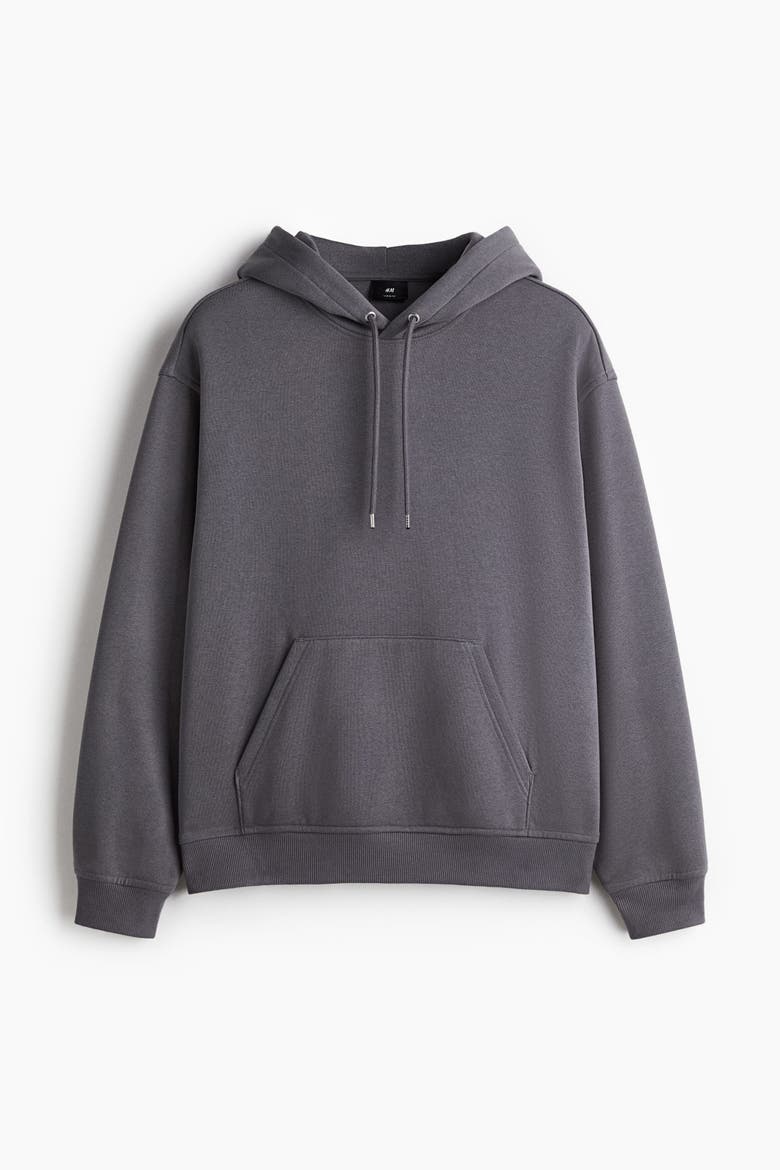 Loose Fit Hoodie, Alternate, color, Dark gray