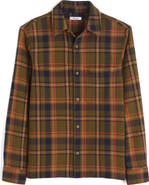 Madewell Plaid Midweight Flannel Button-Up Shirt
