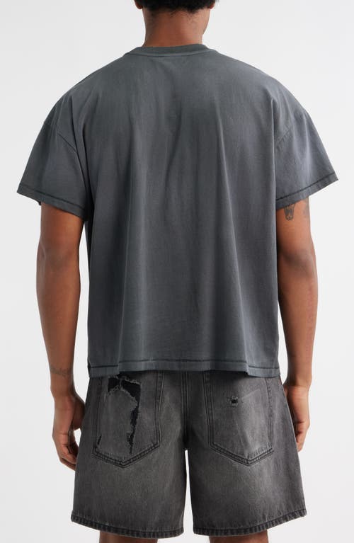 Elwood Sun Faded T-shirt In Gray