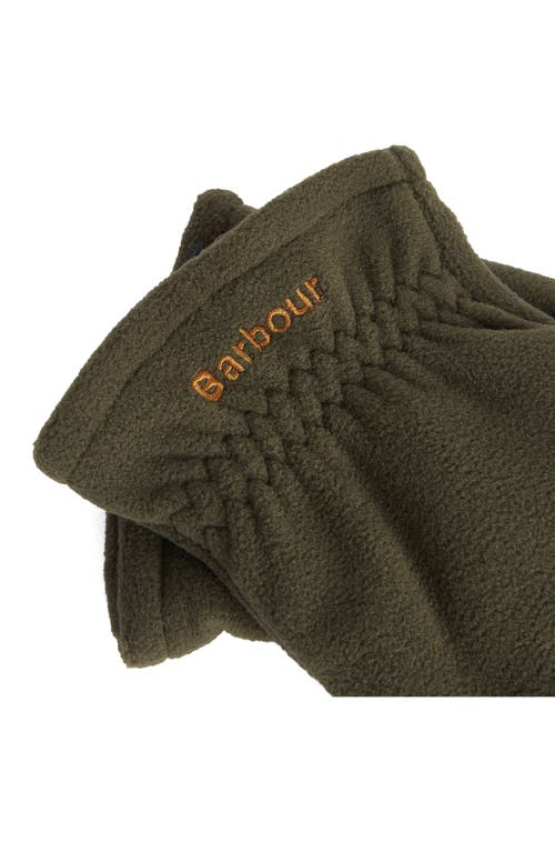 Barbour Coalford Gloves In Brown