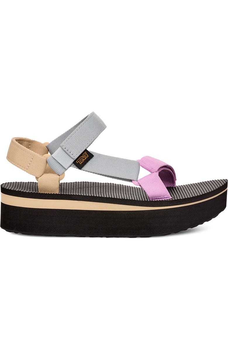 Teva Universal Platform Sandal, Alternate, color, Unwind Multi