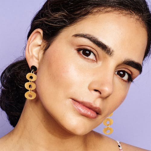 Toolally Hepworth Drop Earrings In Gold