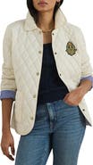 Lauren Ralph Lauren Crest Detail Quilted Jacket