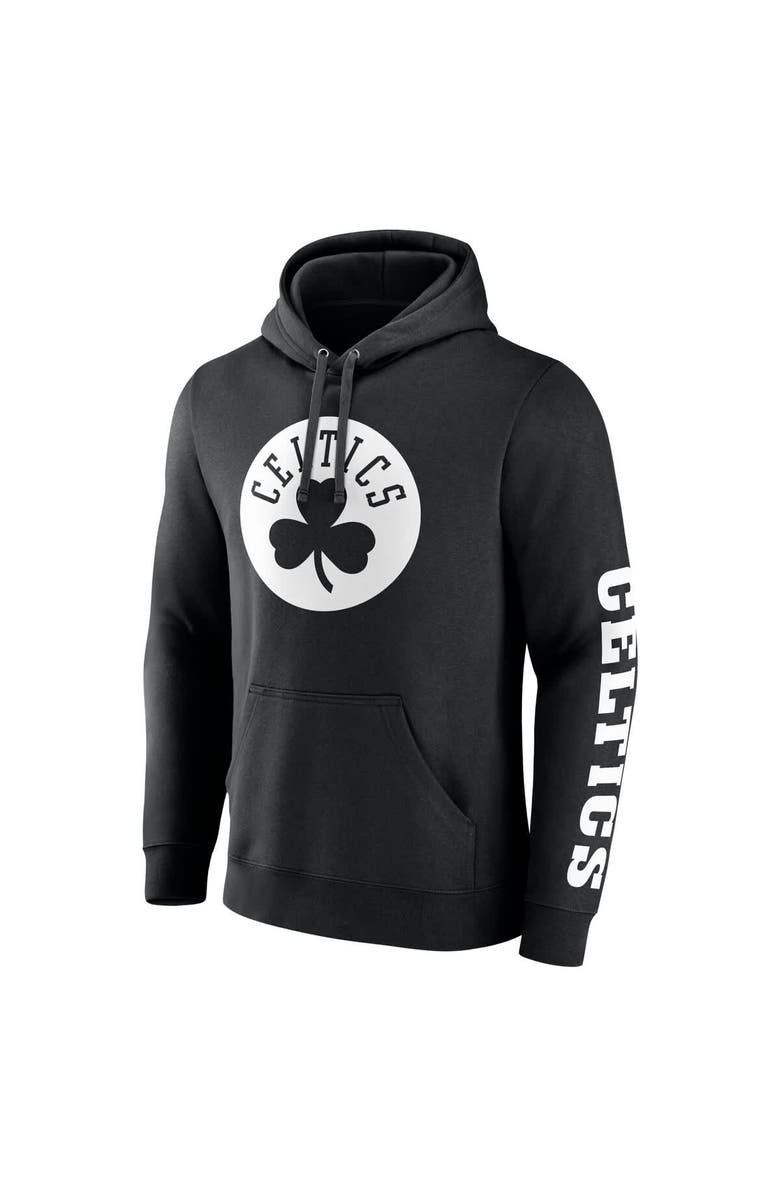 FANATICS Men's Fanatics  Black Boston Celtics Put Me In Coach Fleece Pullover Hoodie, Alternate, color, 