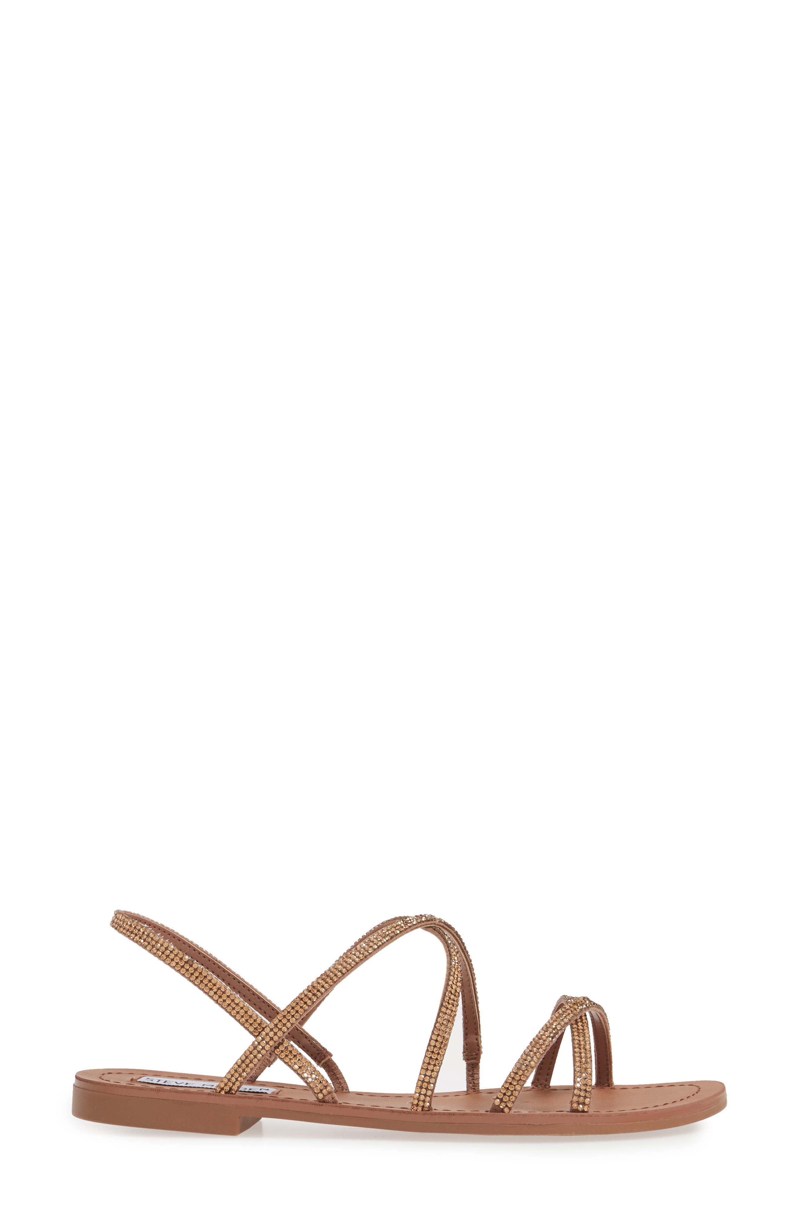 Steve Madden Rita Embellished Strappy Sandal, Alternate, color, 