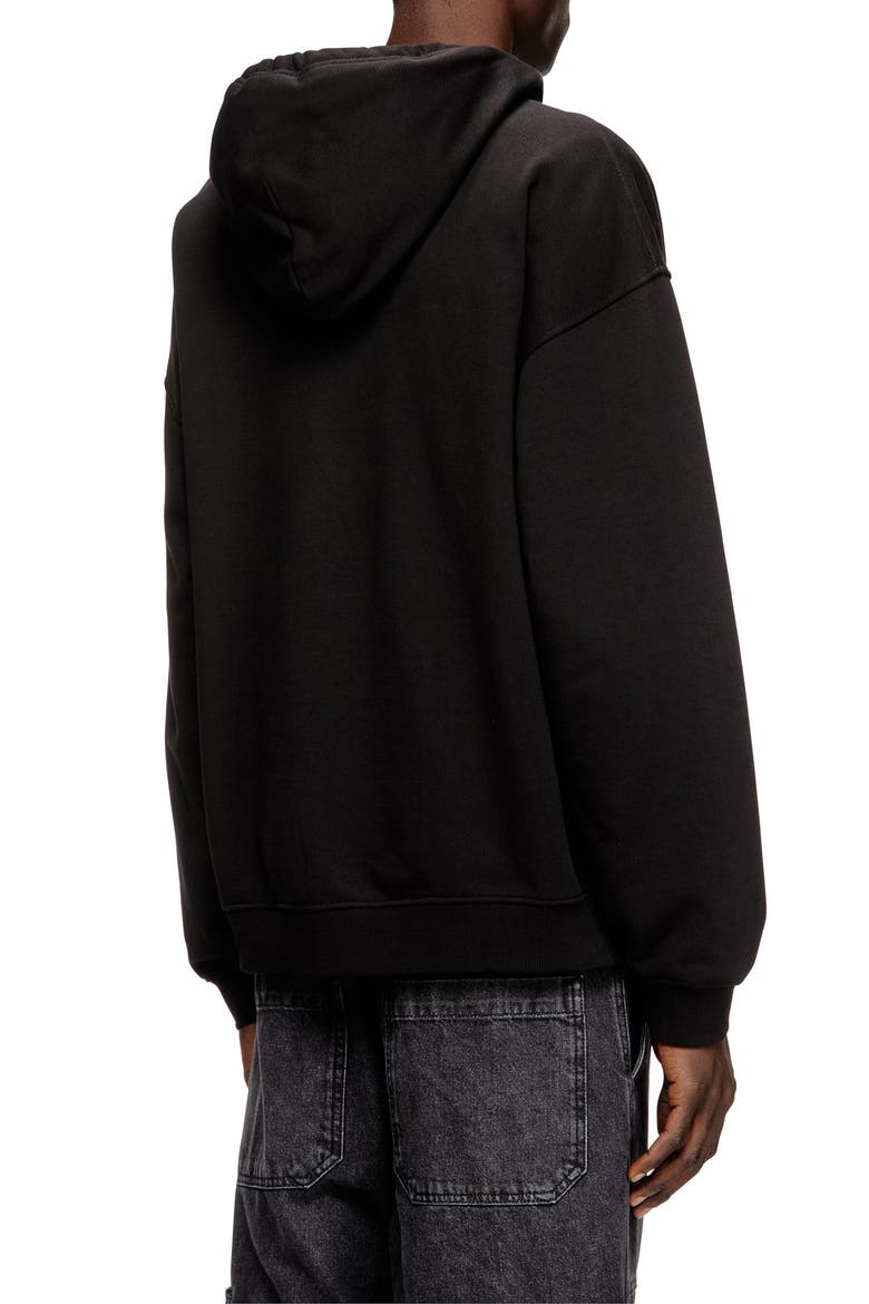 S-Boxt-Hood-Dco Cotton Hoodie, Alternate, color, BLACK