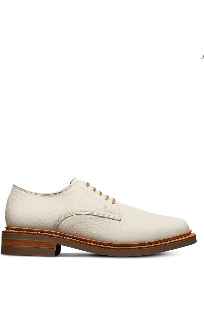 Allen Edmonds Amesbury Derby, Alternate, color, Off White