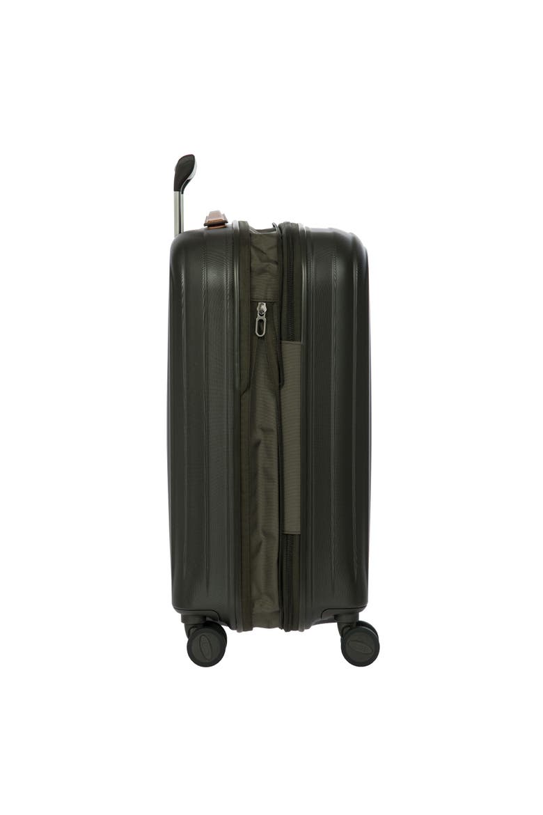 Taormina Hardside Expandable 21" Carry On Spinner Luggage, Alternate, color, Olive
