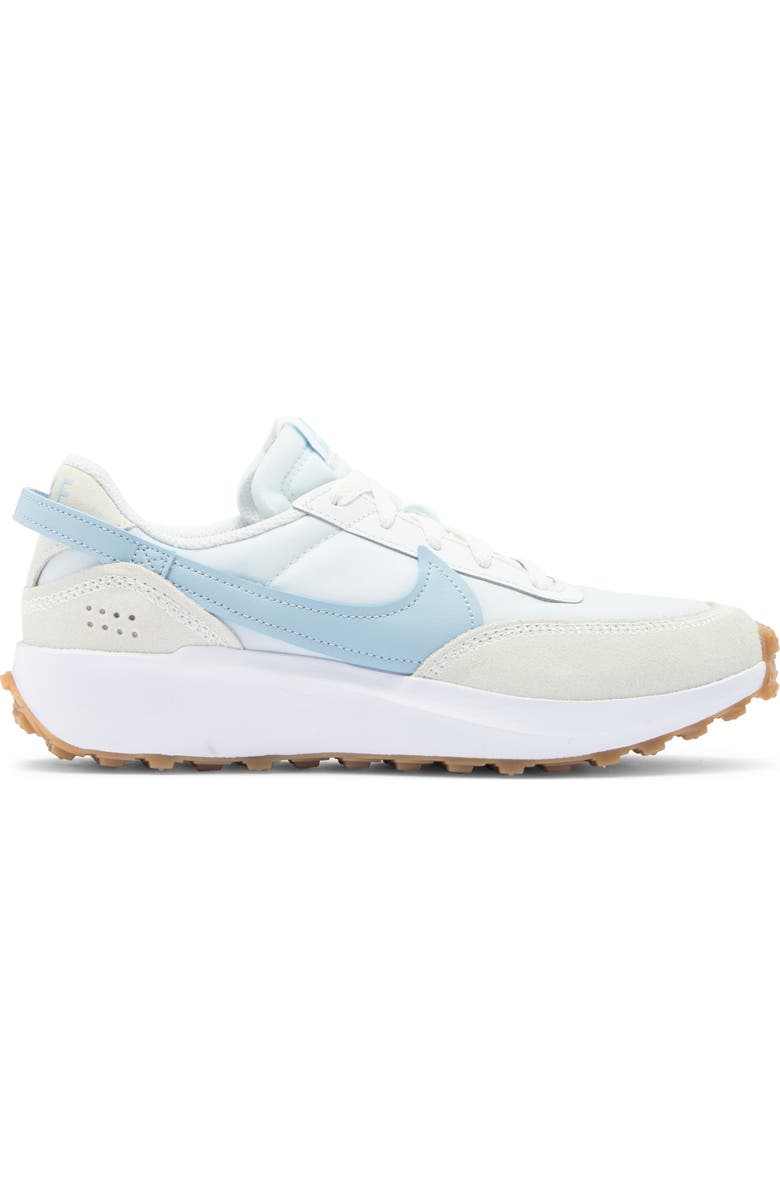Nike Waffle Debut Sneaker, Alternate, color, Platinum Tint/ Blue-White