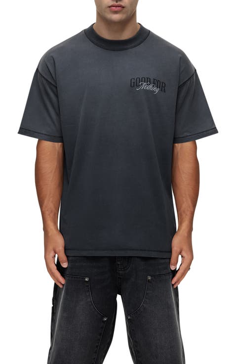 Revival Printed Washed T-Shirt