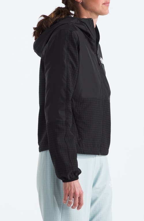 THE NORTH FACE THE NORTH FACE TEKWARE™ GRID HYBRID FULL-ZIP HOODED JACKET