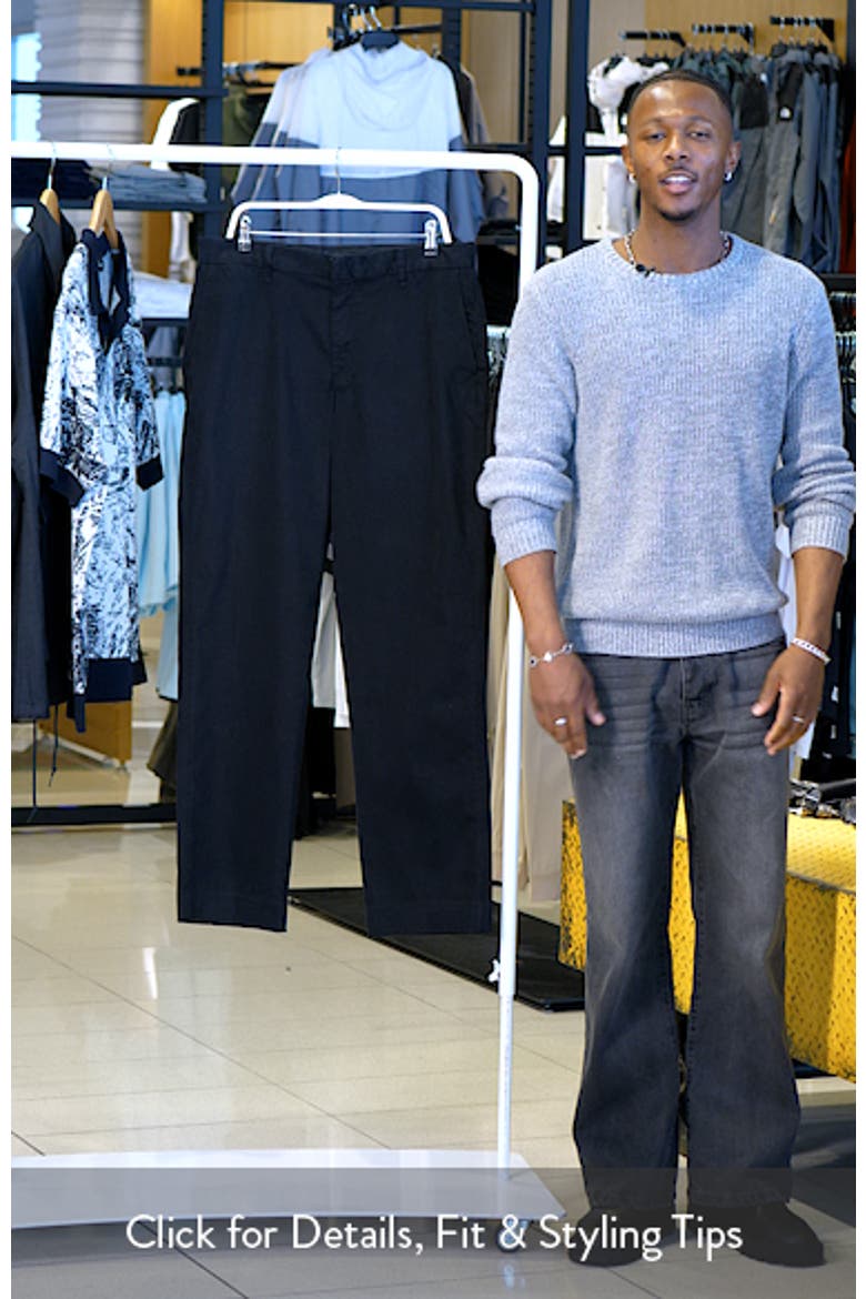 Louie Peached Stretch Cotton Pants video