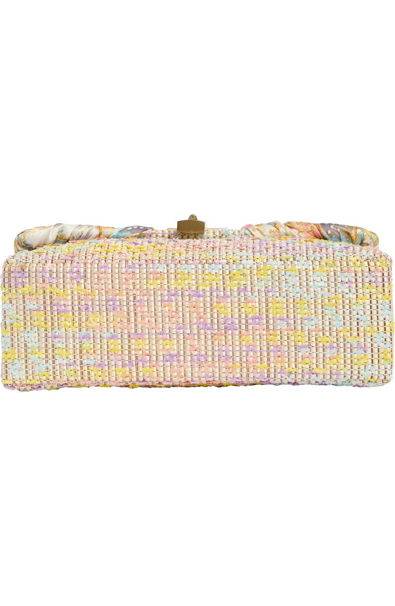 Kurt Geiger London Brixton Tweed Crossbody Bag, Alternate, color, Yellow Multi