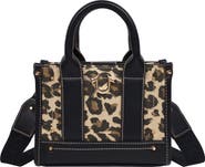 True Religion Leopard/PU Mini Tote