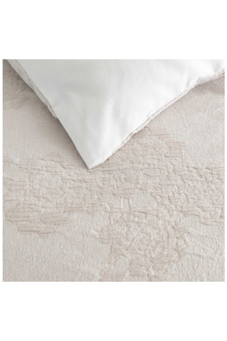Roses Cotton Comforter Set, Alternate, color, BEIGE