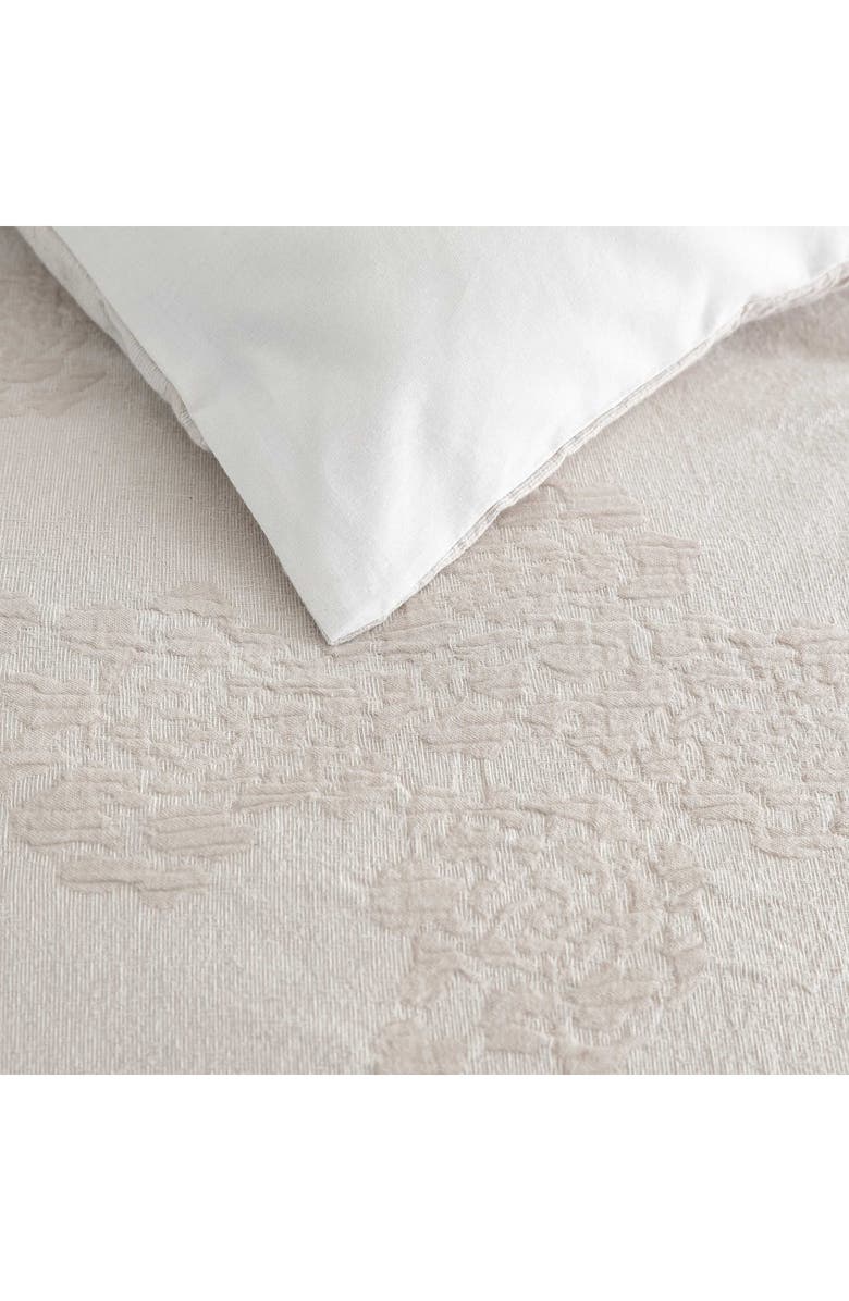 Vera Wang Roses Cotton Comforter Set, Alternate, color, Beige