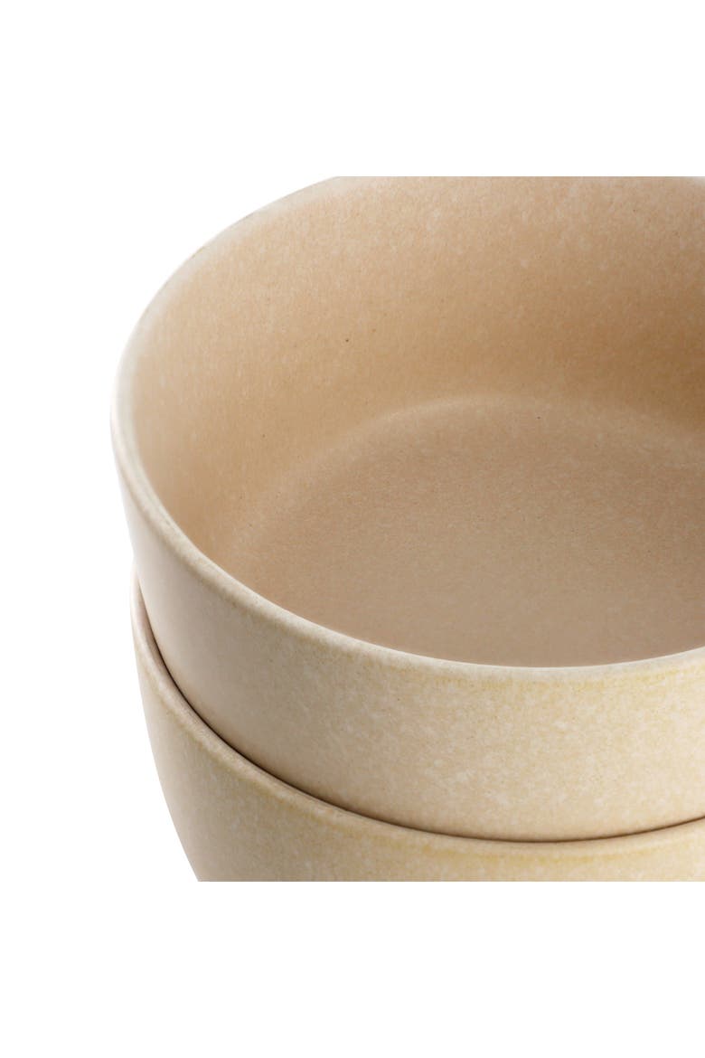 Bryant Park 2 Piece 6 Inch Stoneware Cereal Bowl Set, Alternate, color, Beige