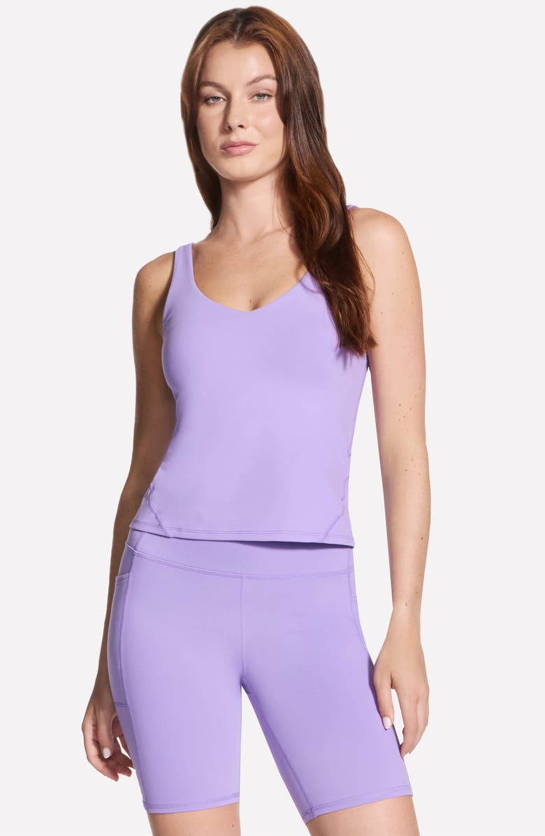 SKECHERS Go Walk Evolution Tank, Alternate, color, Purple Lotus